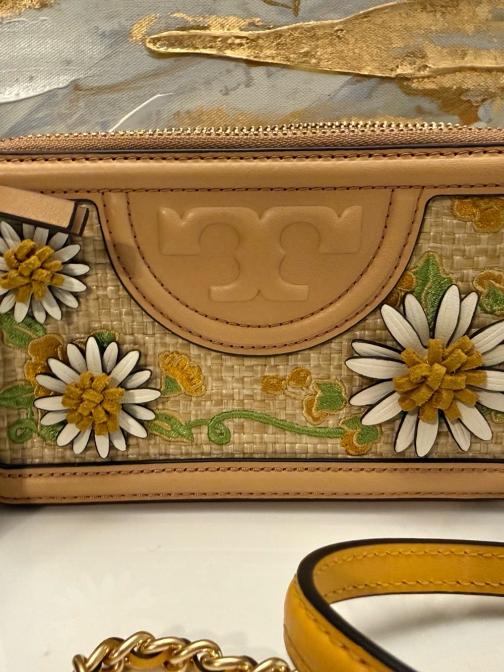 Tory Burch Fleming zip